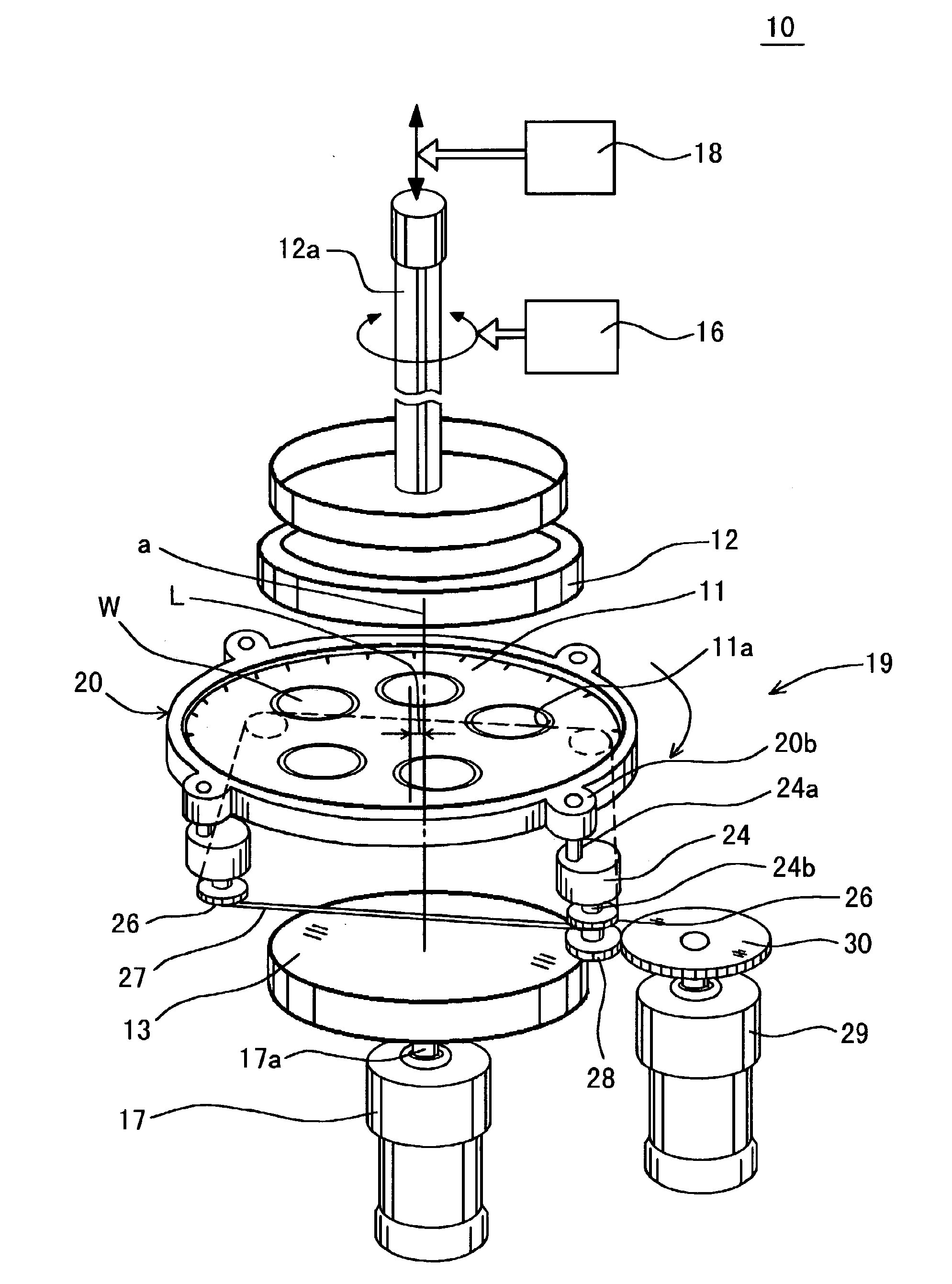 Method of polishing semiconductor wafers by using double-sided polisher