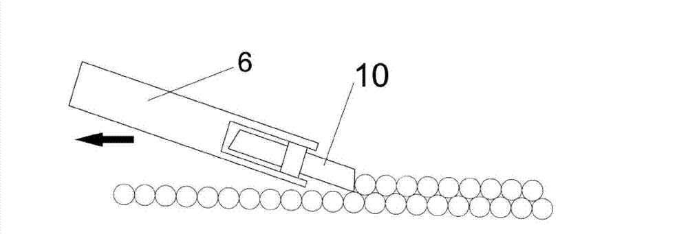 Axial forcing device and adjustment method for winding displacement of superconducting coil