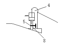Water-filling type siphon drainage device applicable to radioactive well