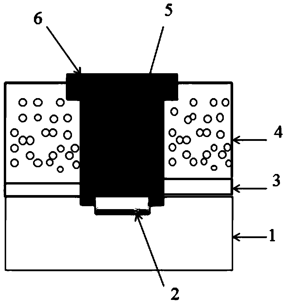 A metal interconnection structure with a porous dielectric layer