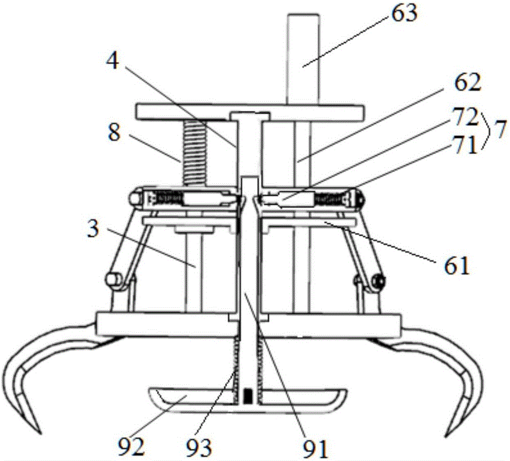 Interconnected elastic mechanical gripper
