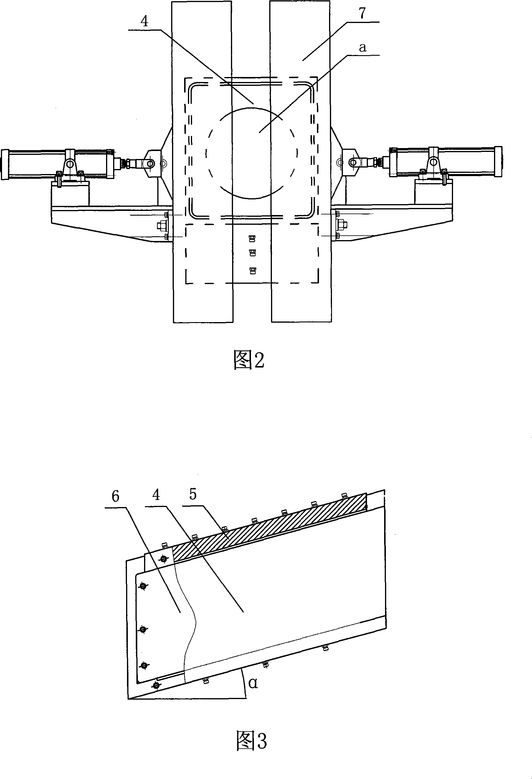 Terrane stress simulation clamping device