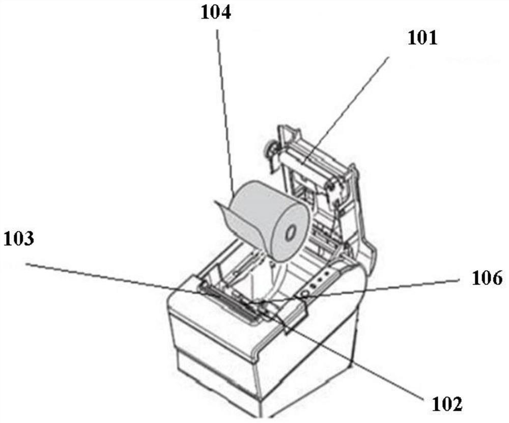 A method and a printer for aligning leading edge of a printable receipt to print position