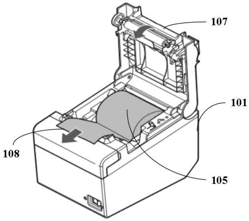 A method and a printer for aligning leading edge of a printable receipt to print position