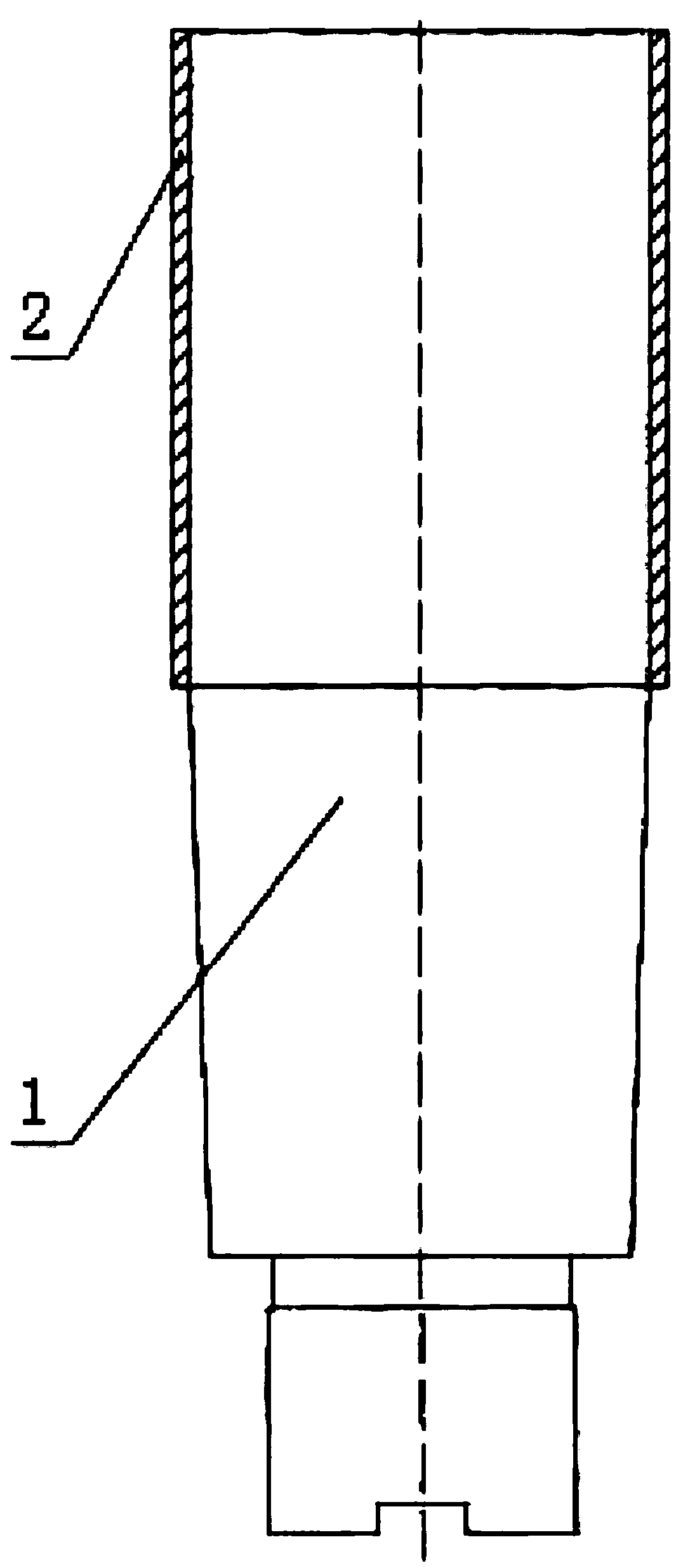 Rudder stock of ship