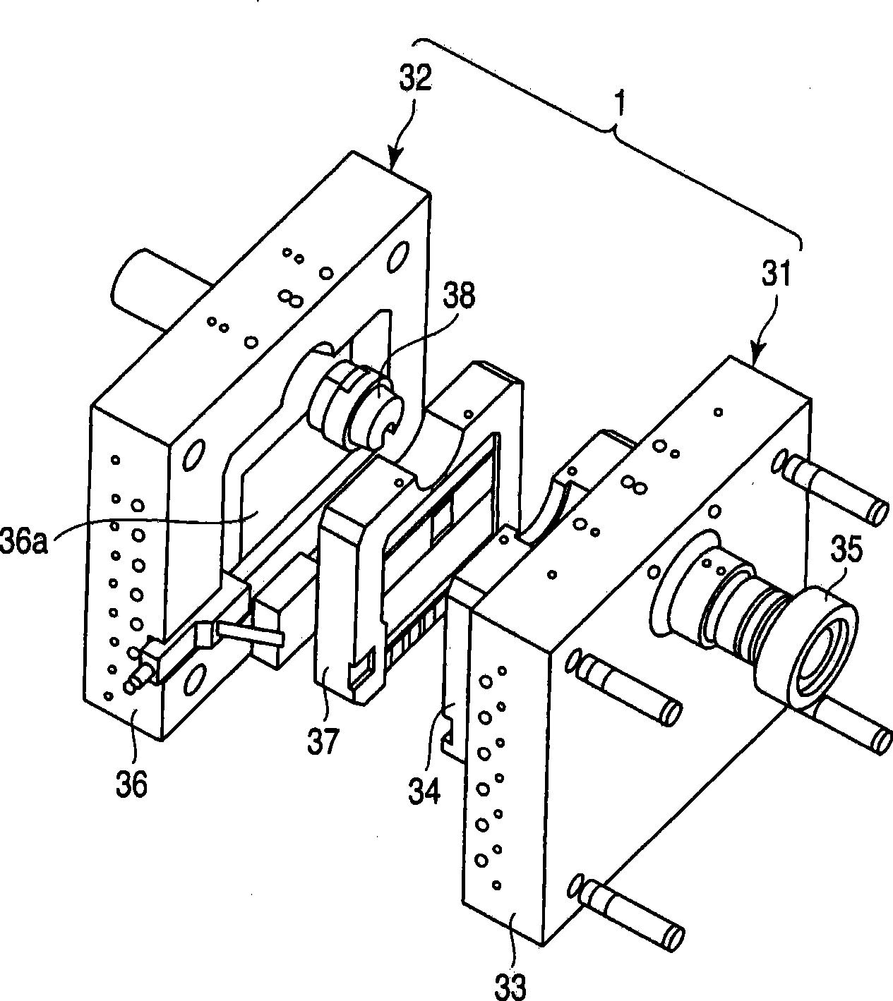 Die for die casting and method of manufacturing cast product