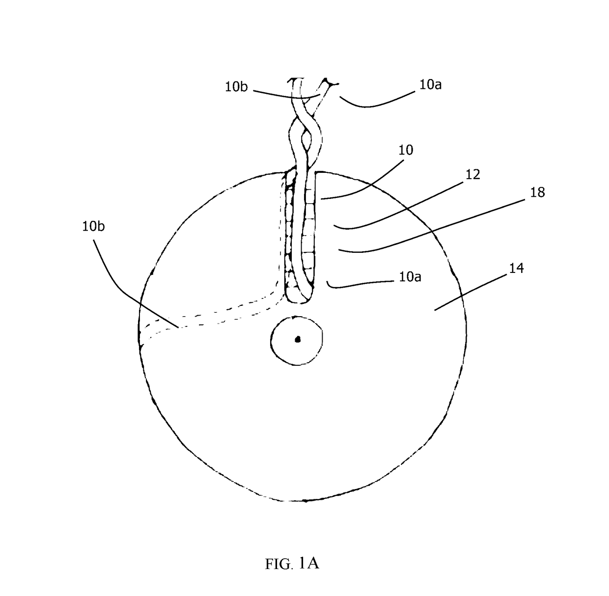 Device for enabling a non-integer number of windings to be provided on an inductor