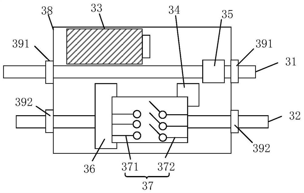 A switch machine state monitoring device, monitoring system and monitoring method