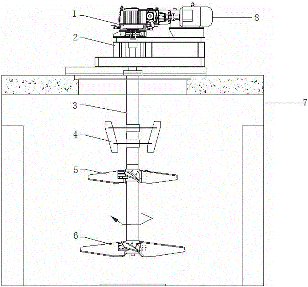 Special mixing device for phosphoric acid employing hemihydrate process