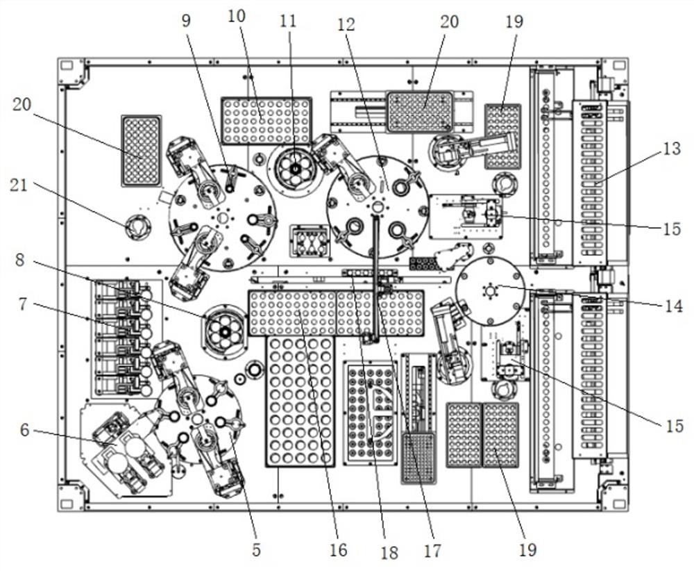 Pesticide residue detection pretreatment system