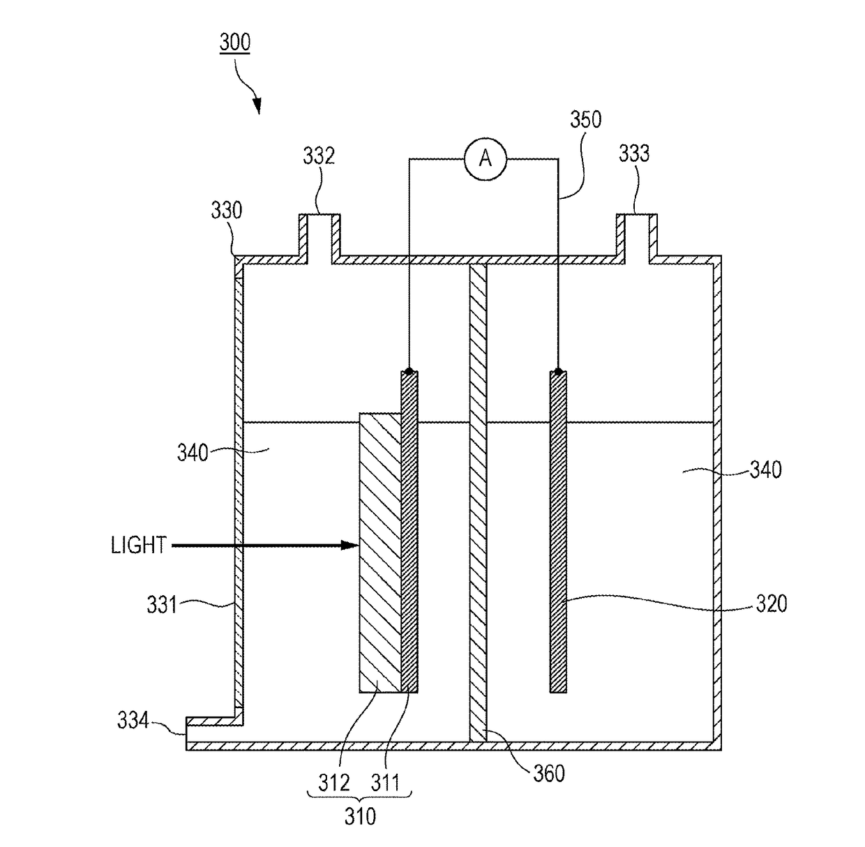 Photoelectrode, method for manufacturing same, and photoelectrochemical cell