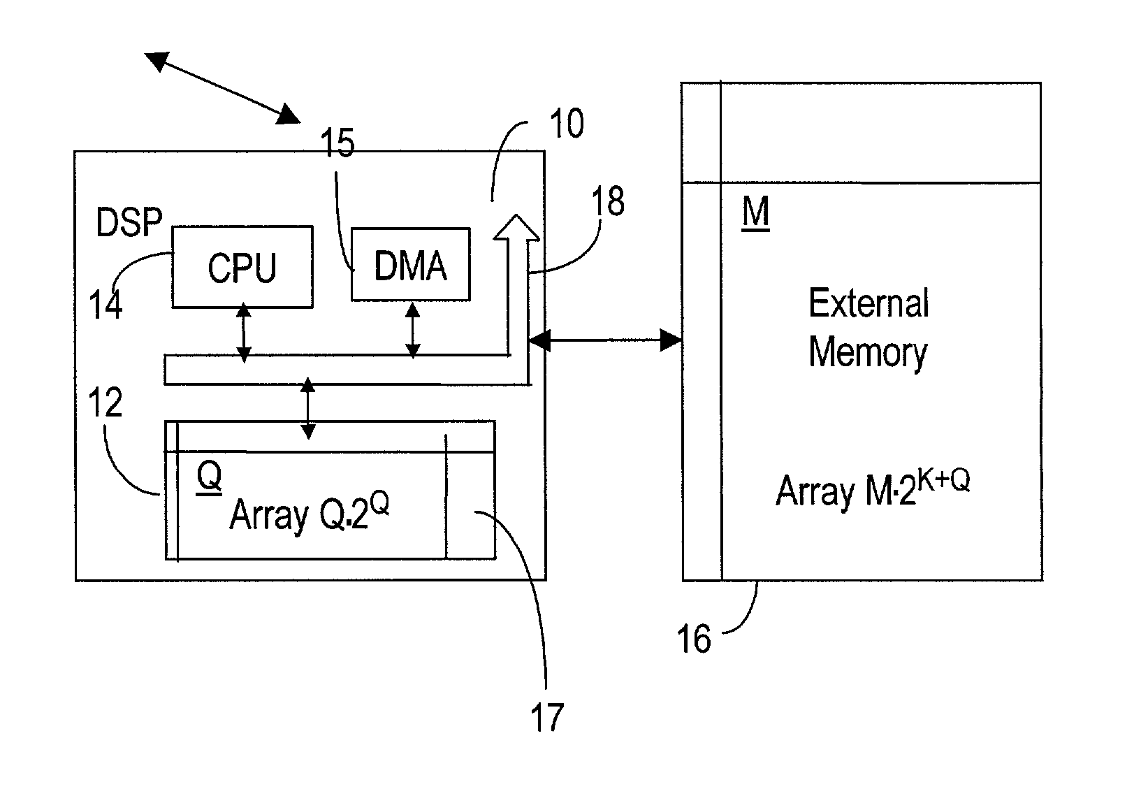 Real-time method for bit-reversal of large size arrays