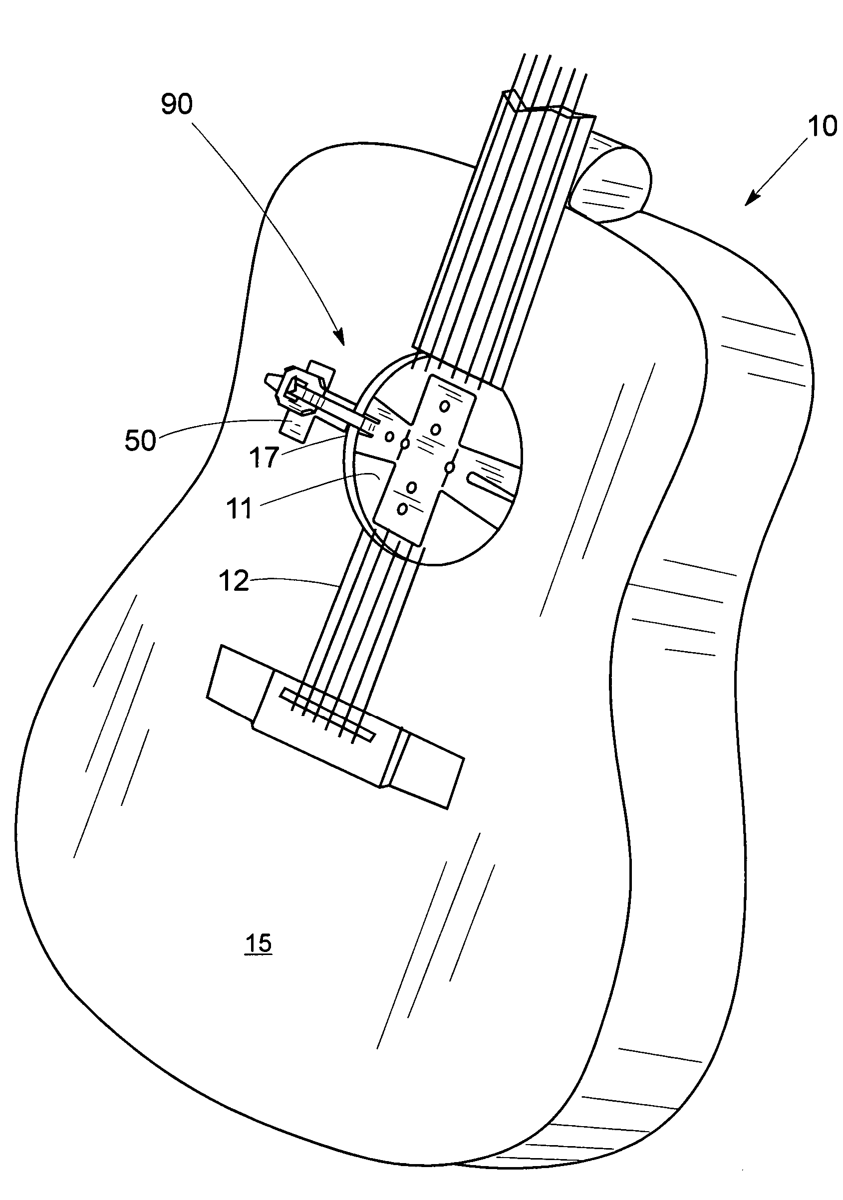 Acoustic guitar resonator