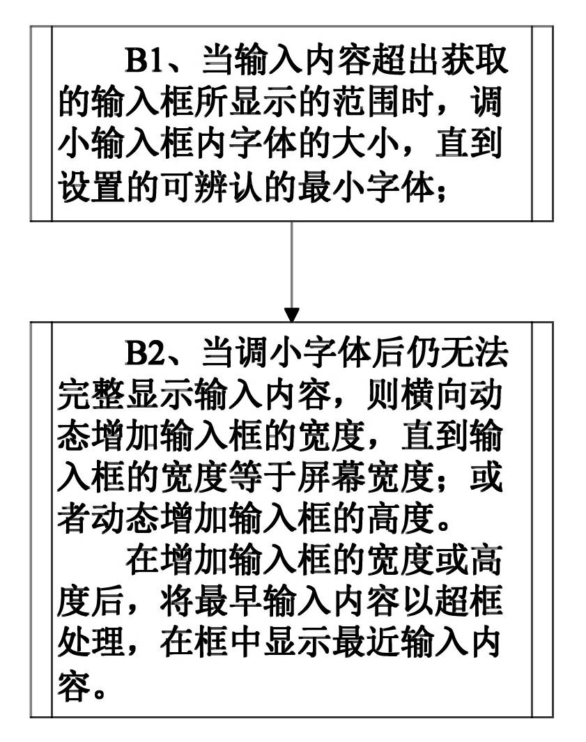 A data input processing method and device