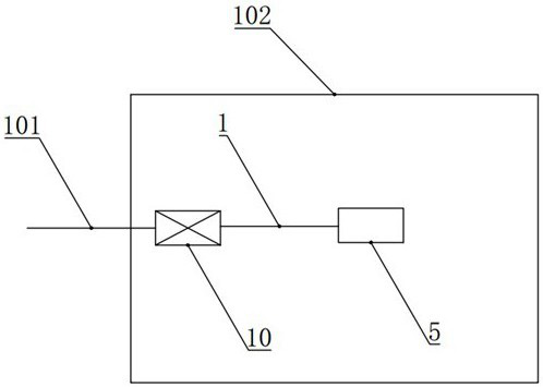 Electric power communication optical cable wiring method and ring network system