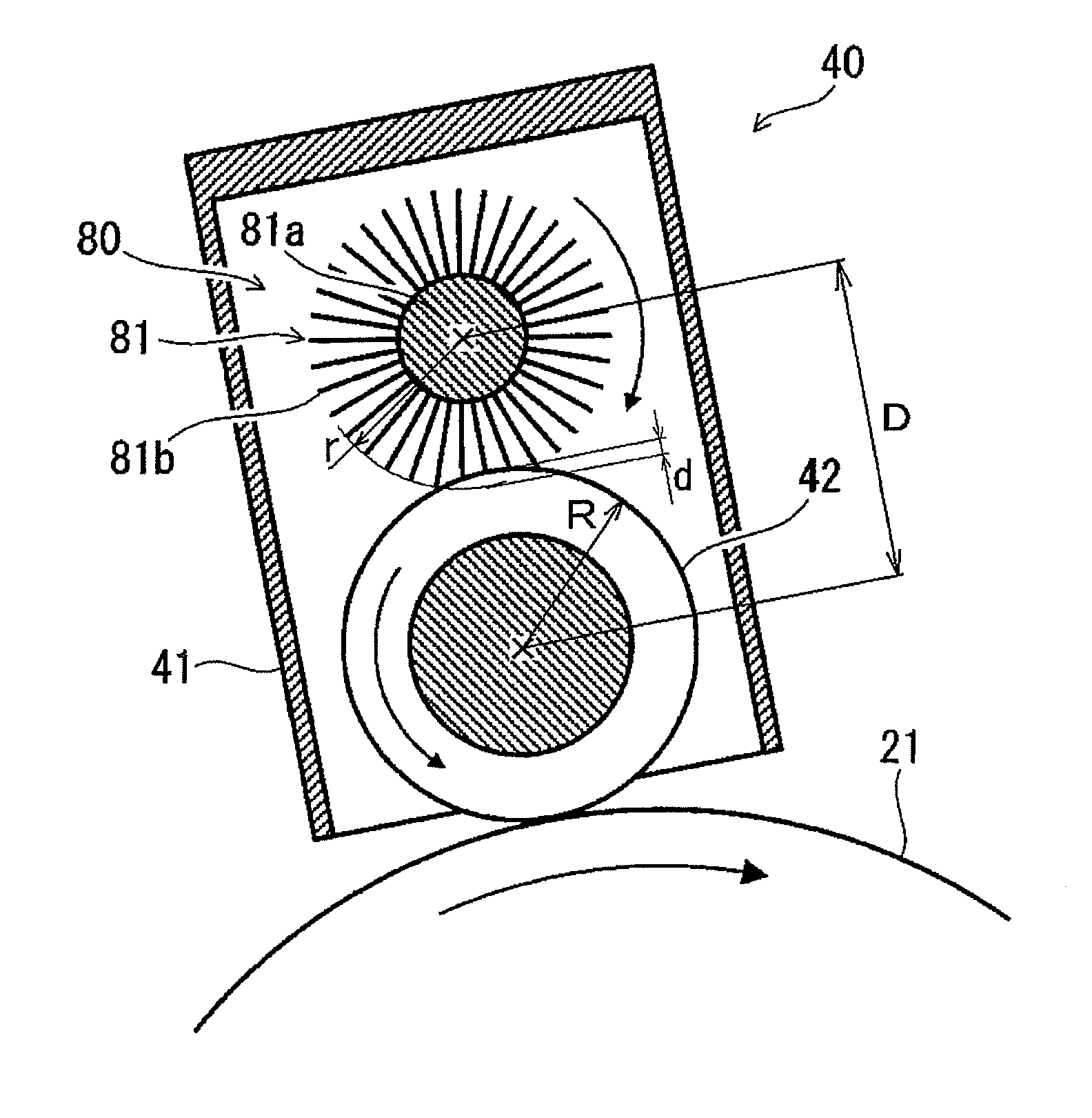 Cleaning device, charging device and image forming apparatus including the same