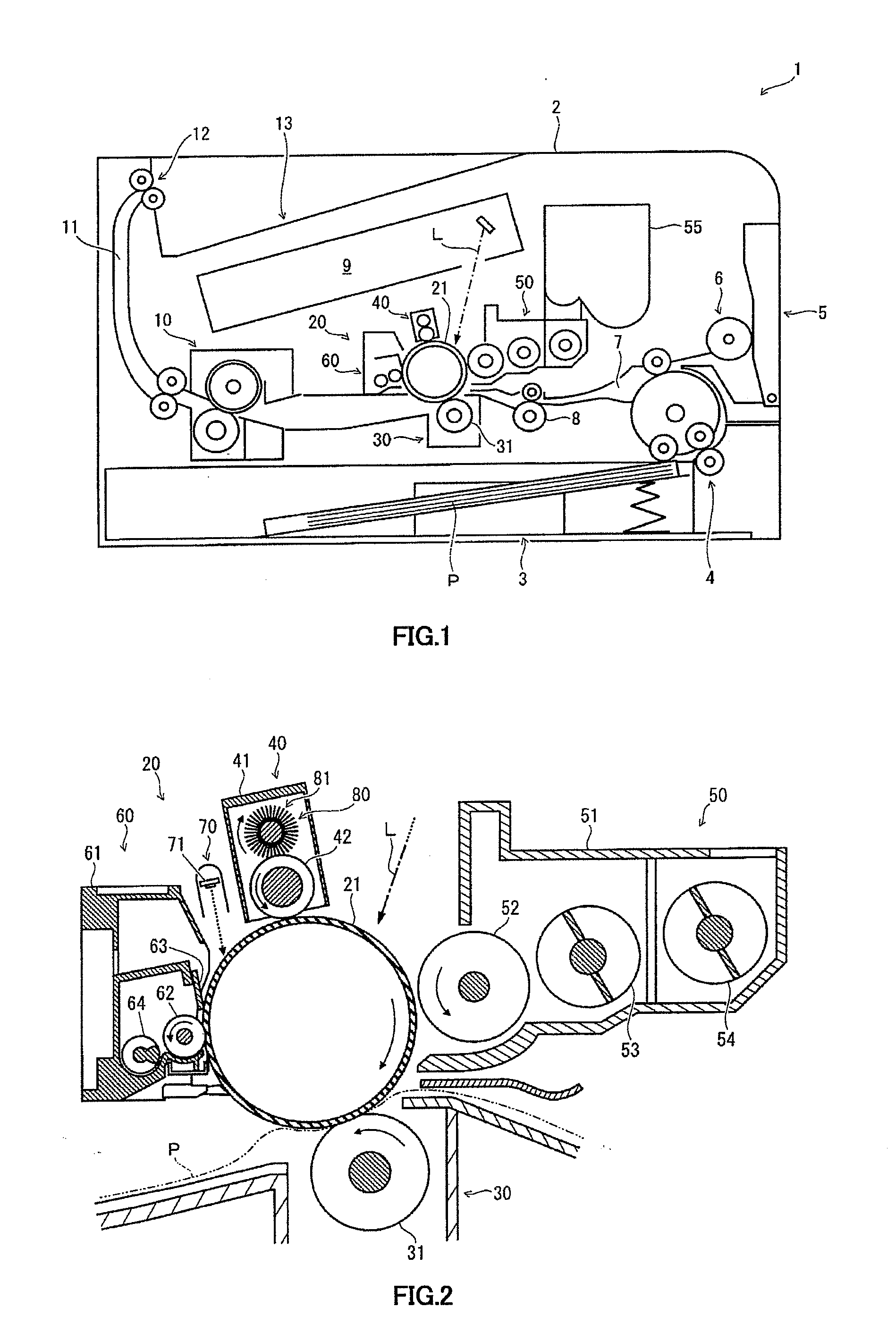 Cleaning device, charging device and image forming apparatus including the same