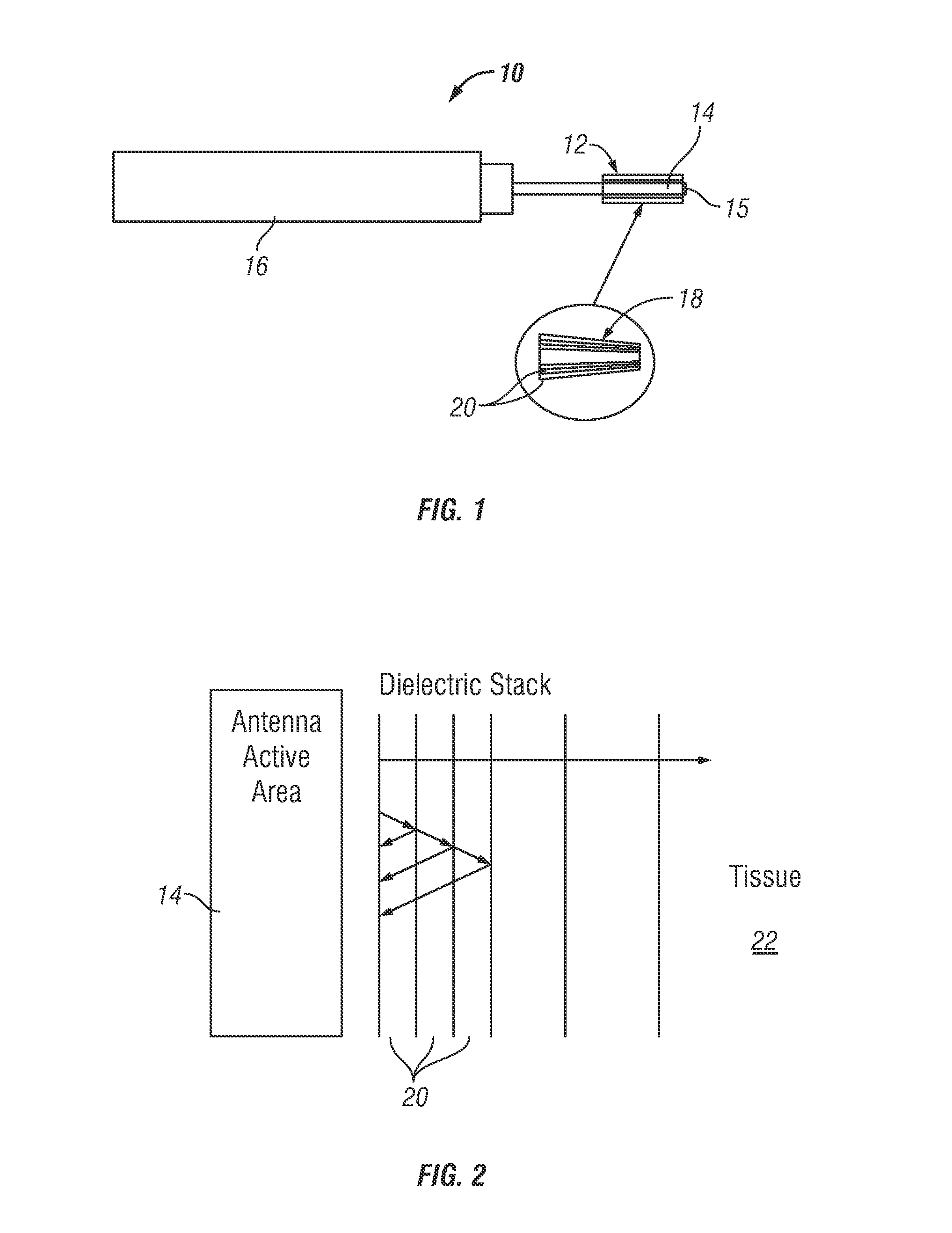Radio frequency based ablation system and method with dielectric transformer