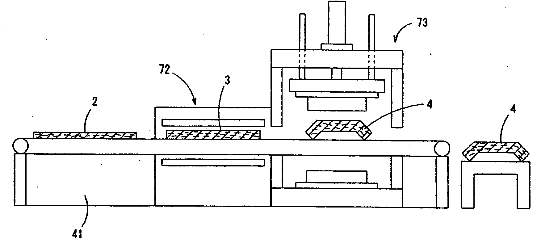 Process for producing heat-expandable base for interior vehicular trim and process for producing base for interior vehicular trim from the same