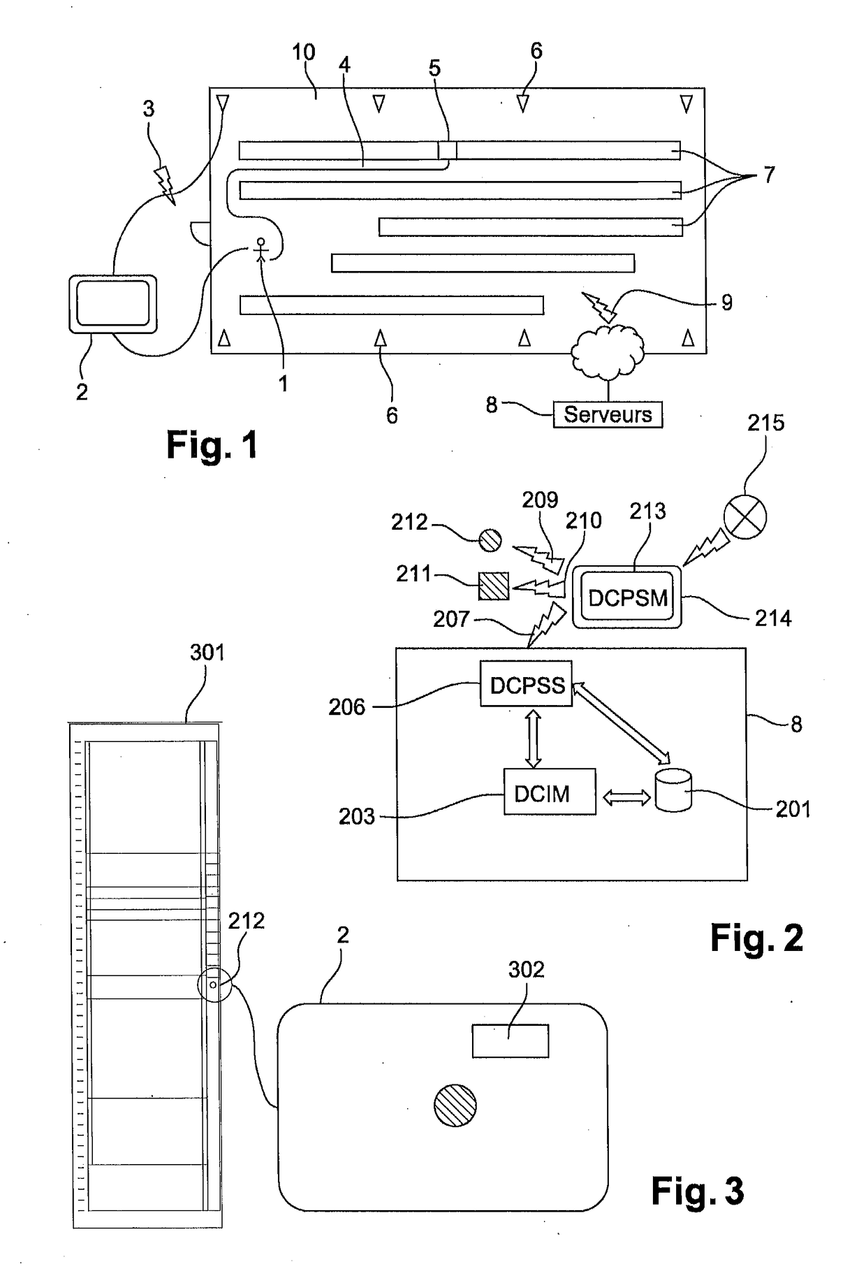 Method for managing the devices of a data centre