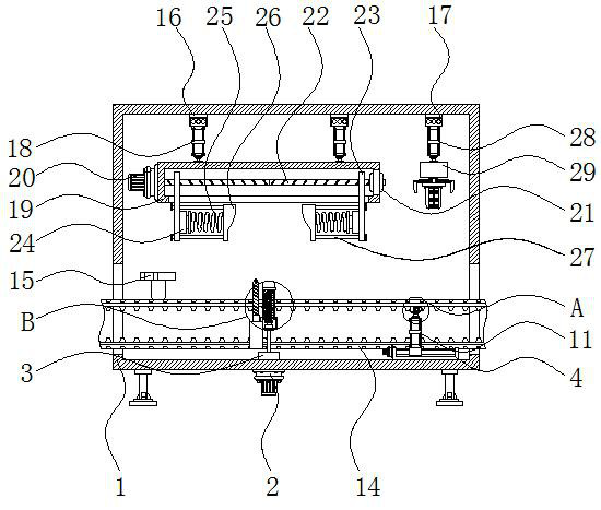 Clamping tightness detection integrated device for connecting flange machining