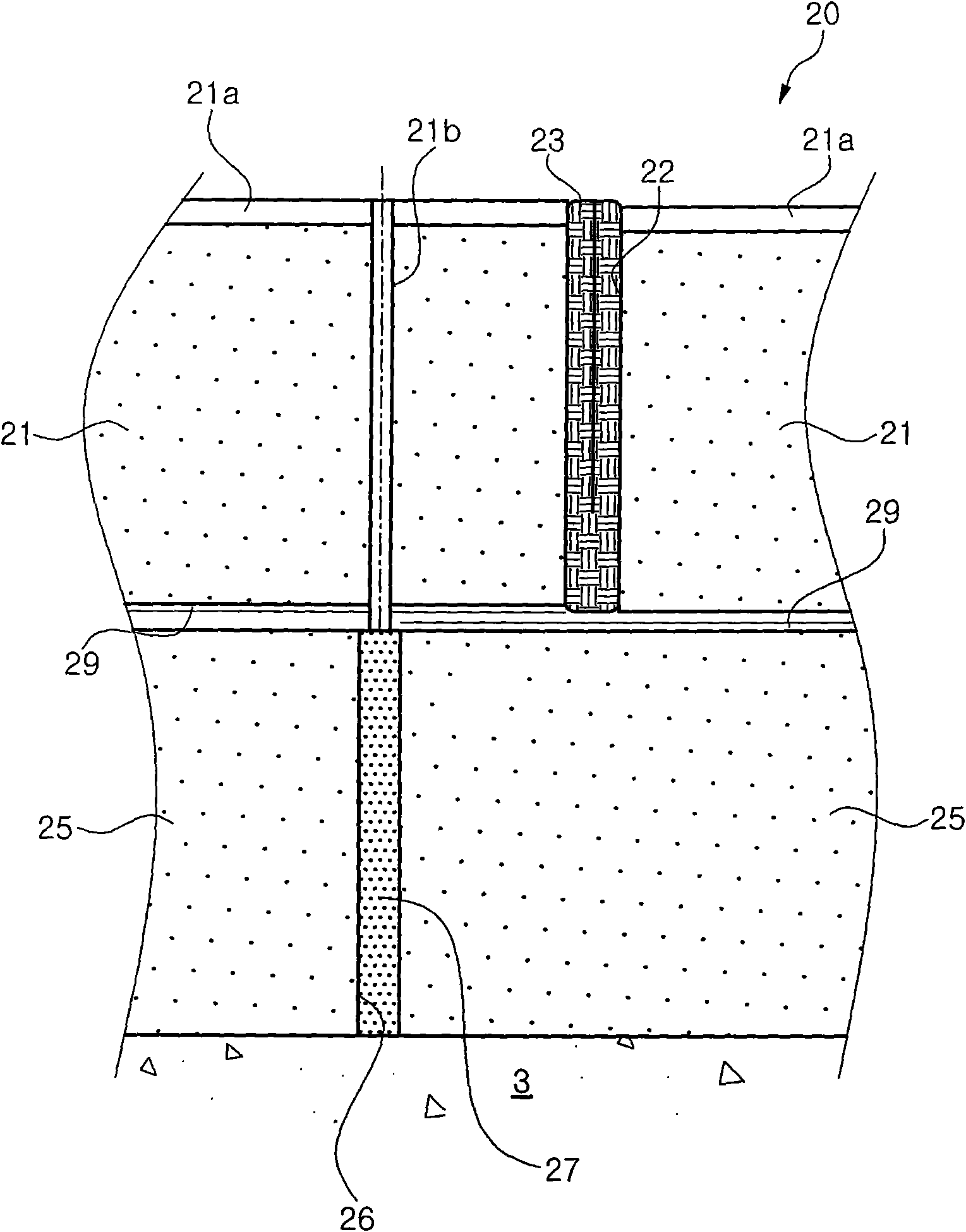Double barrier for liquefied gas storage tank and method of constructing the same