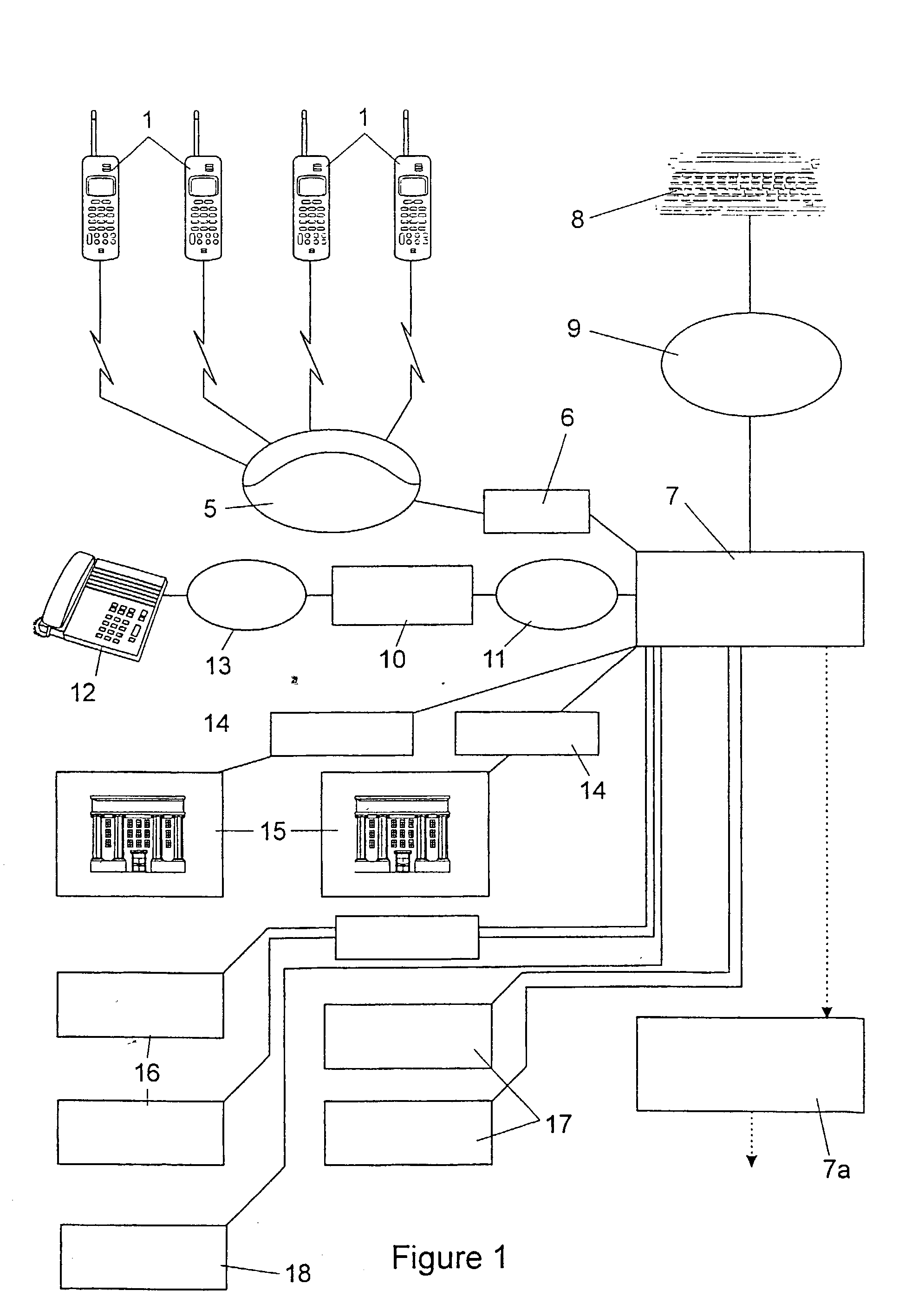 Banking system with enhanced identification of financial accounts