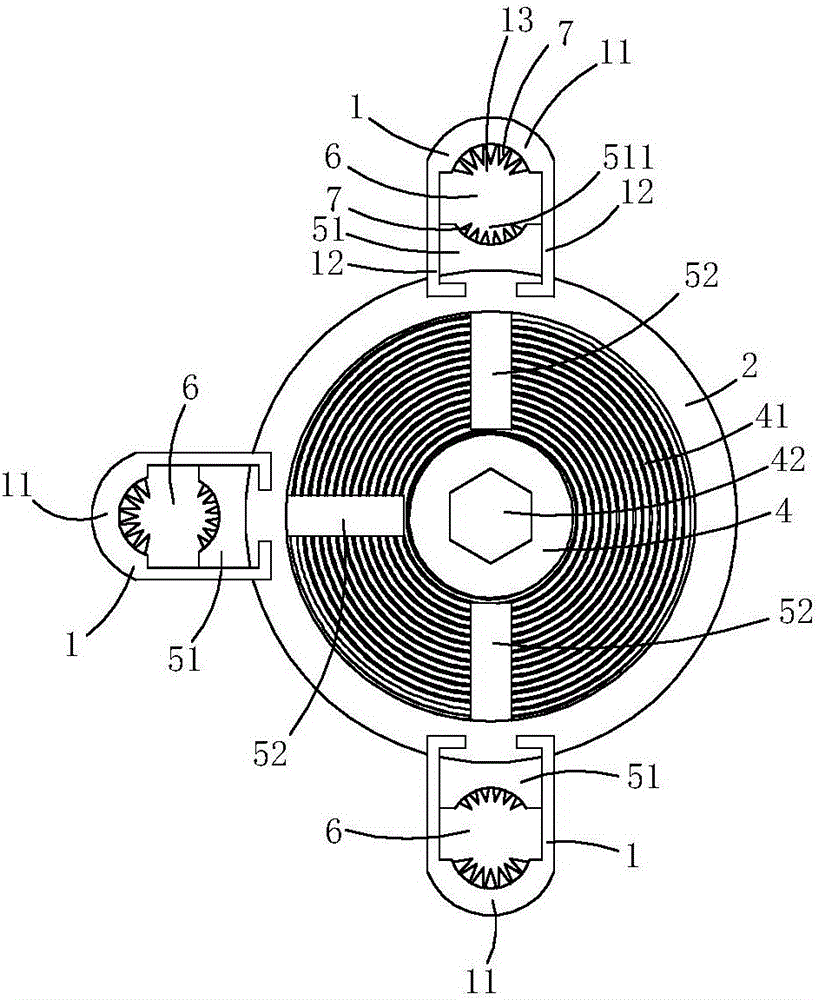 Power fitting used for overhead line