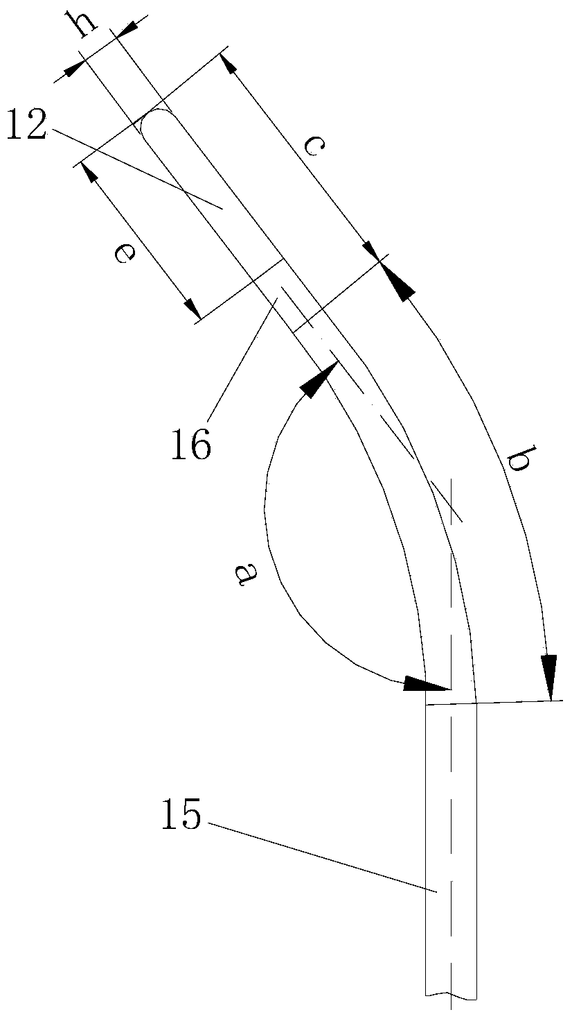 Special dissection forceps for endoscopic thyroid surgery through oral vestibule