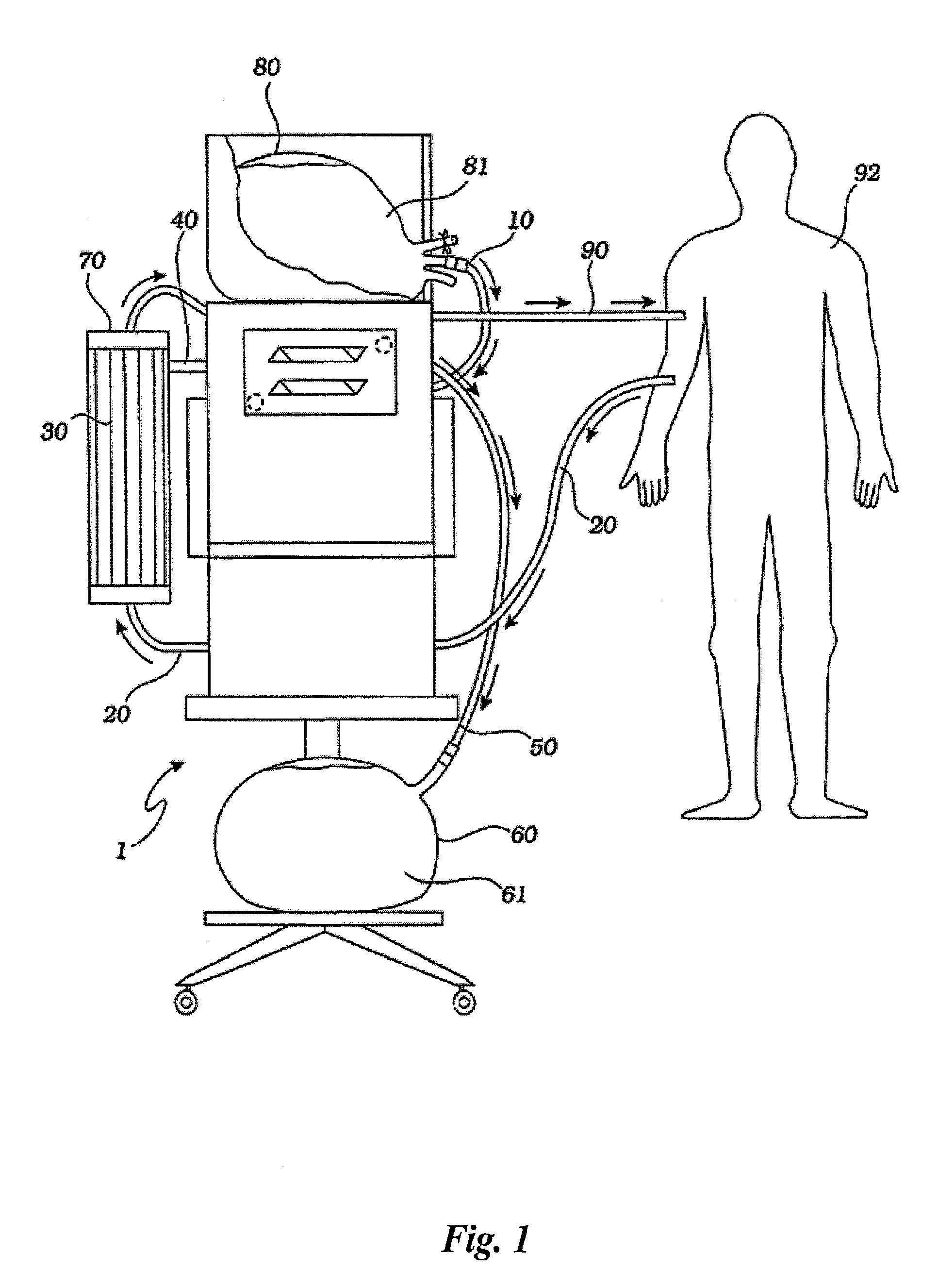 Fluid, circuits, systems, and processes for extracorporeal blood processing