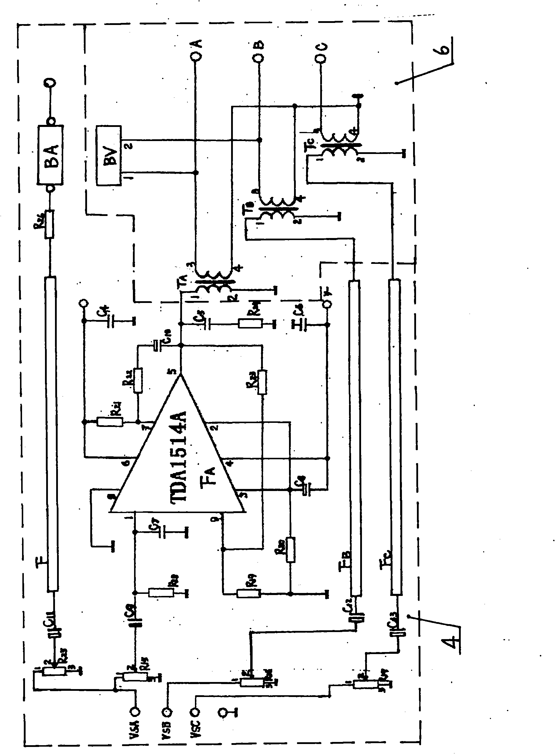 Experimental instrument for automatic switching device of standby power supply