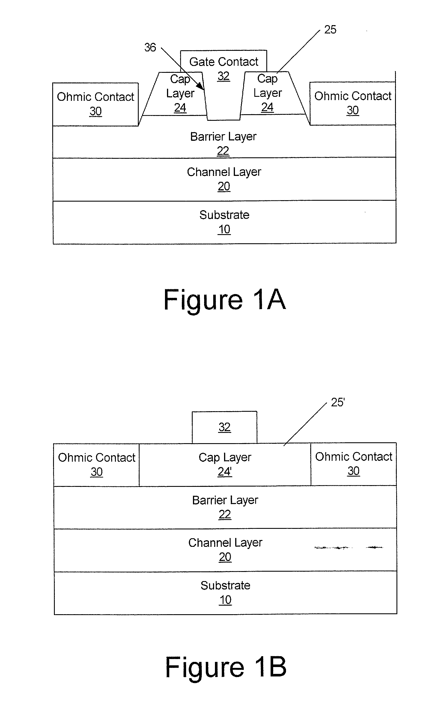 Cap Layers Including Aluminum Nitride for Nitride-Based Transistors and Methods of Fabricating Same