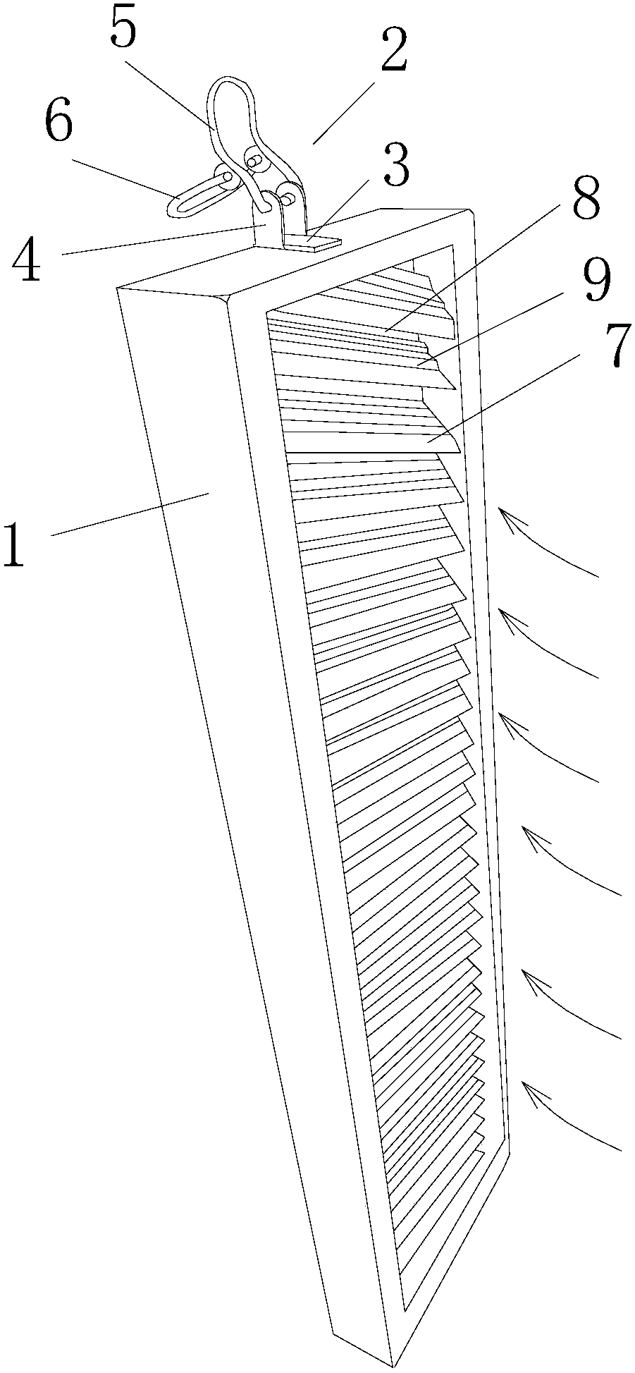 Multi-stage filtering type air prefilter assembly for heavy vehicles