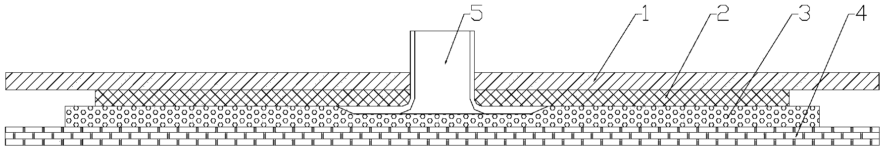 Injecting-type electrode plate used for electrical stimulation