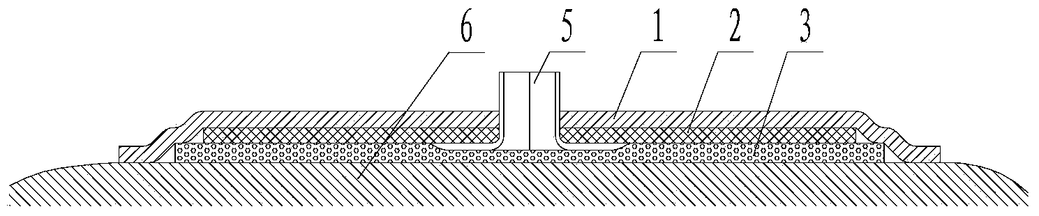 Injecting-type electrode plate used for electrical stimulation