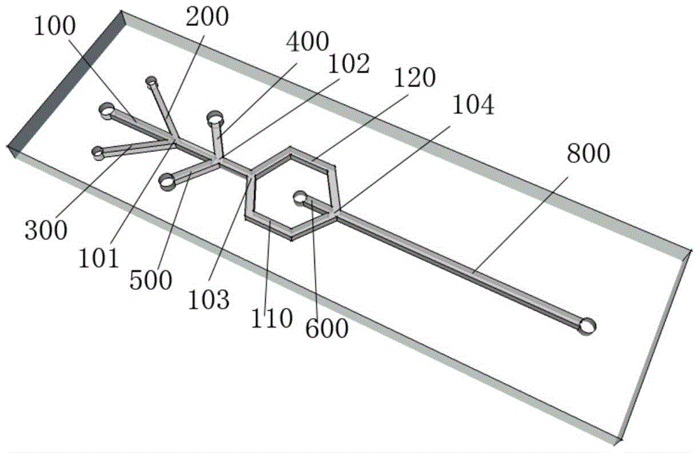 A microfluidic chip and method for preparing nanocapsules using it