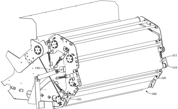 A farmland mulch film recycling operation machine and its use method