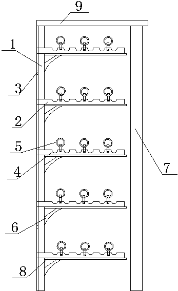 Novel manufacturing and installing method for cable holder