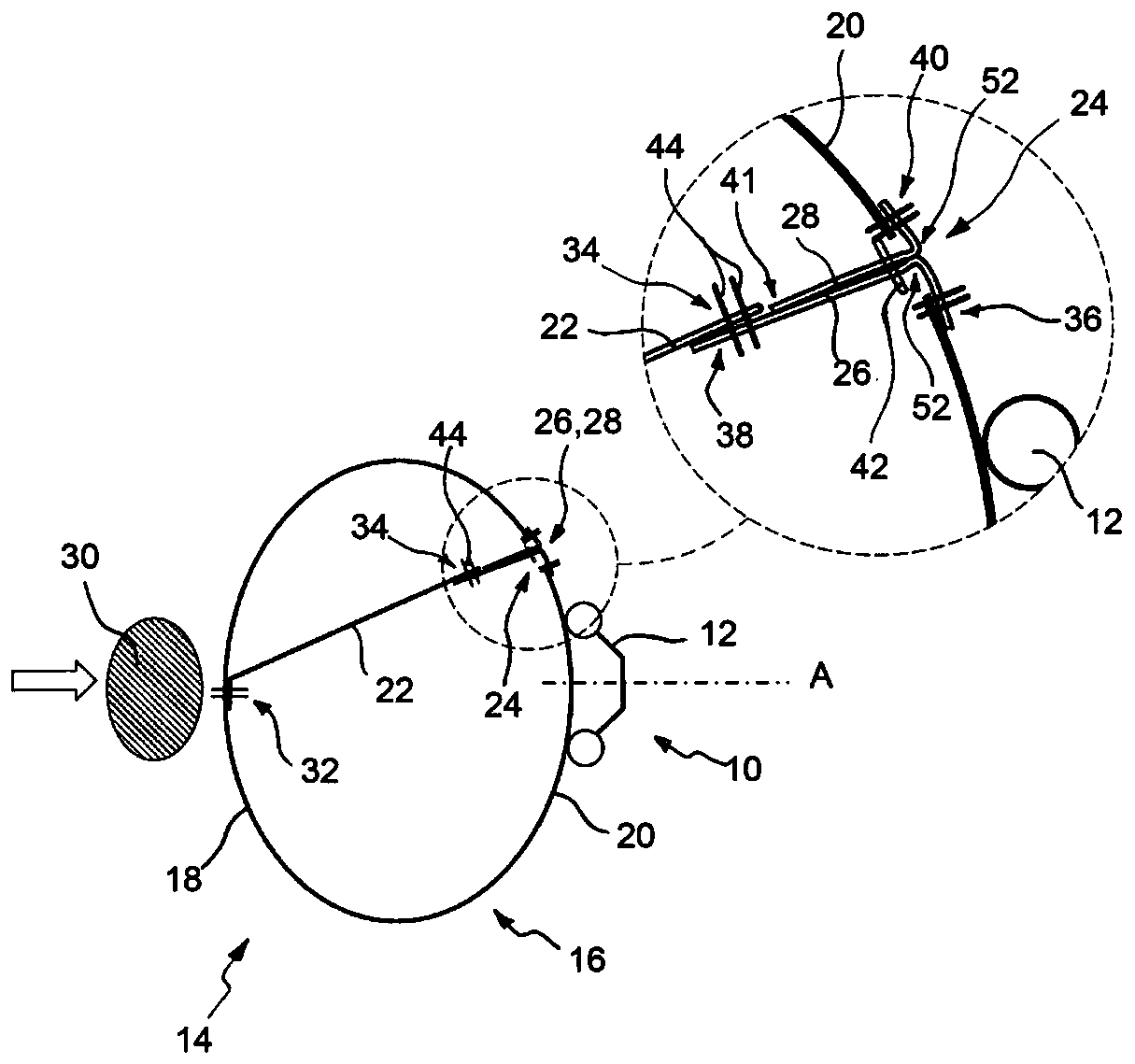 Airbag for vehicle occupant restraint system