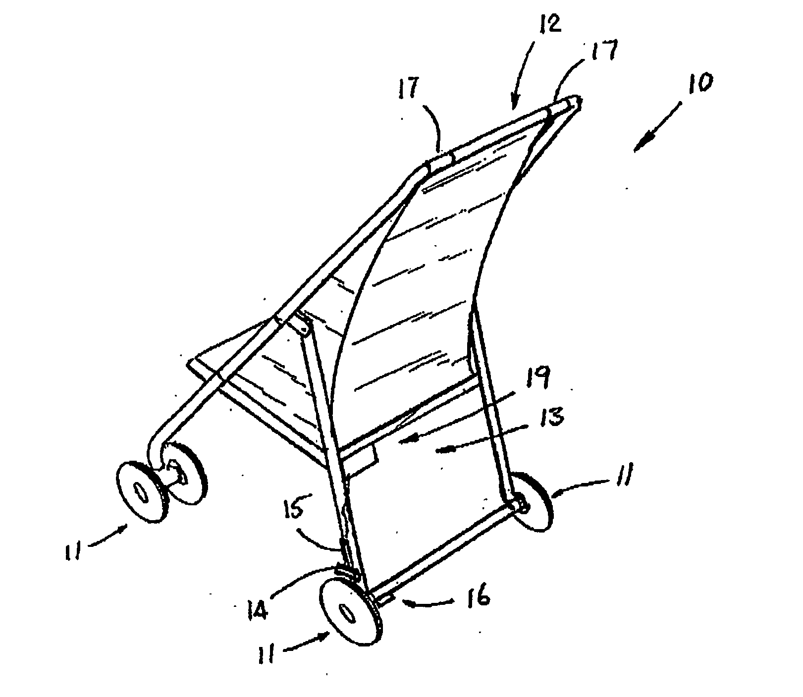 Automatic brake control for hand-propelled vehicles