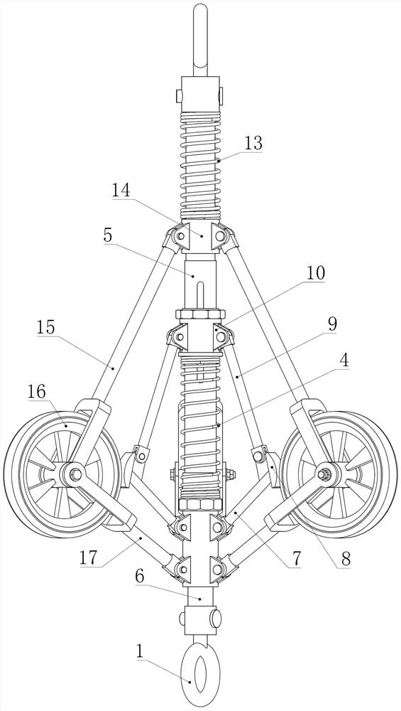 A pig roller type impact suppressor