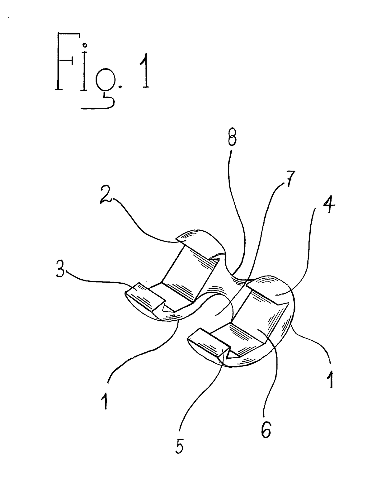 System and method for side insertion of a bicondylar mini knee implant