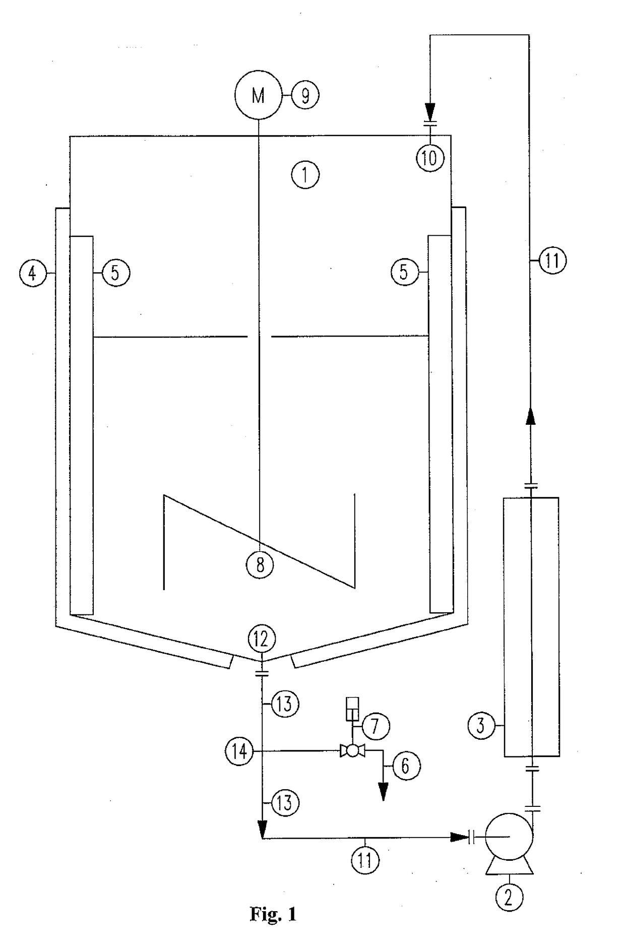 Discontinuous crystallization unit for the production of ball-shaped crystals