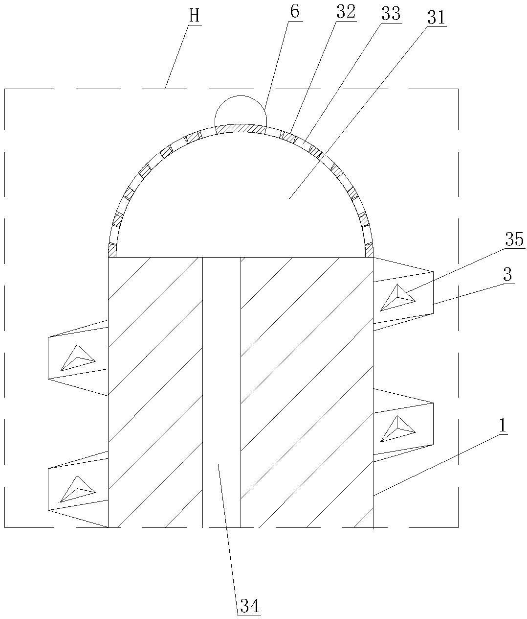 Visual anal fistula wall tissue scraping and cleaning device