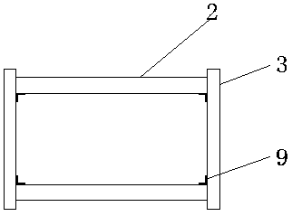 Size adjustable end portion ore drawing similarity simulated test box and application method thereof