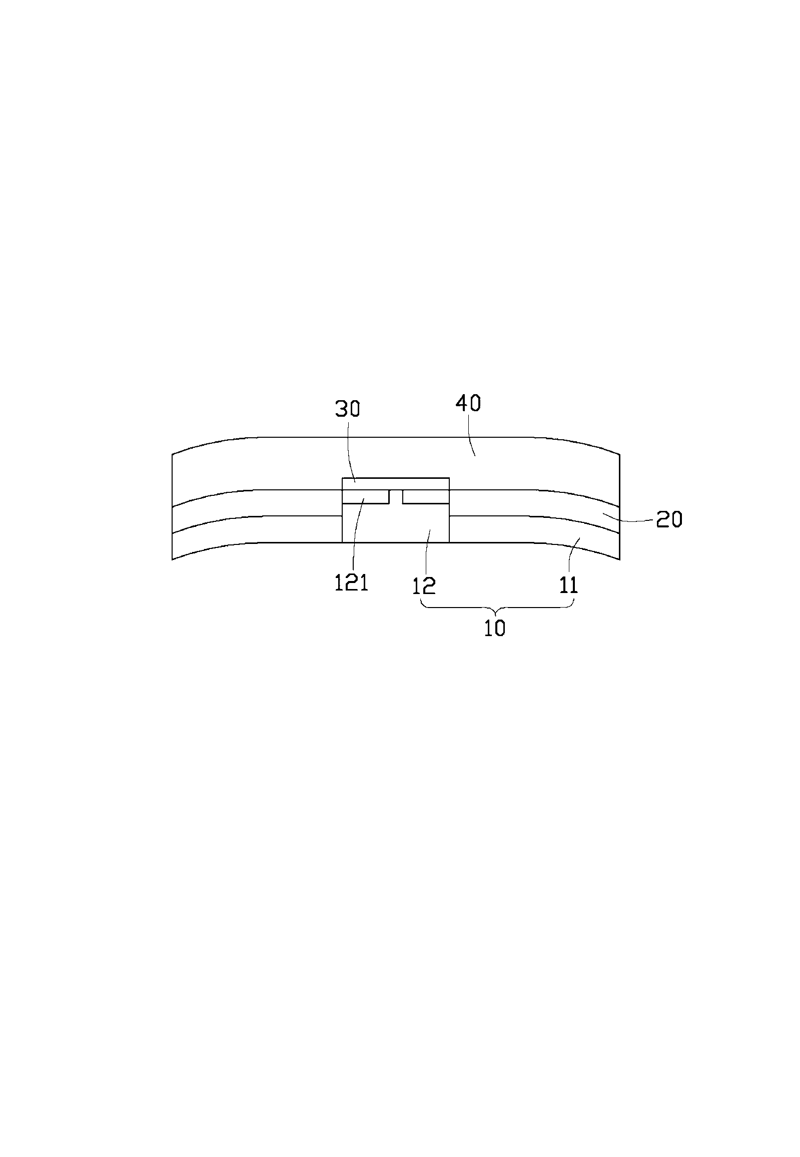Flexible light emitting diode package structure and manufacturing method thereof