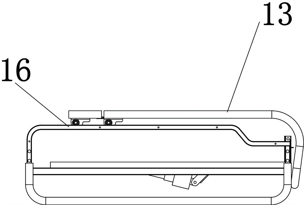 A massage bed and a method for controlling massage intensity and measuring height by using it