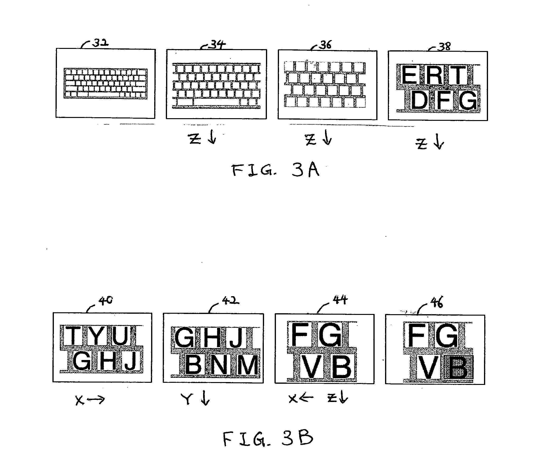 Device and method for controlling symbols displayed on a display device
