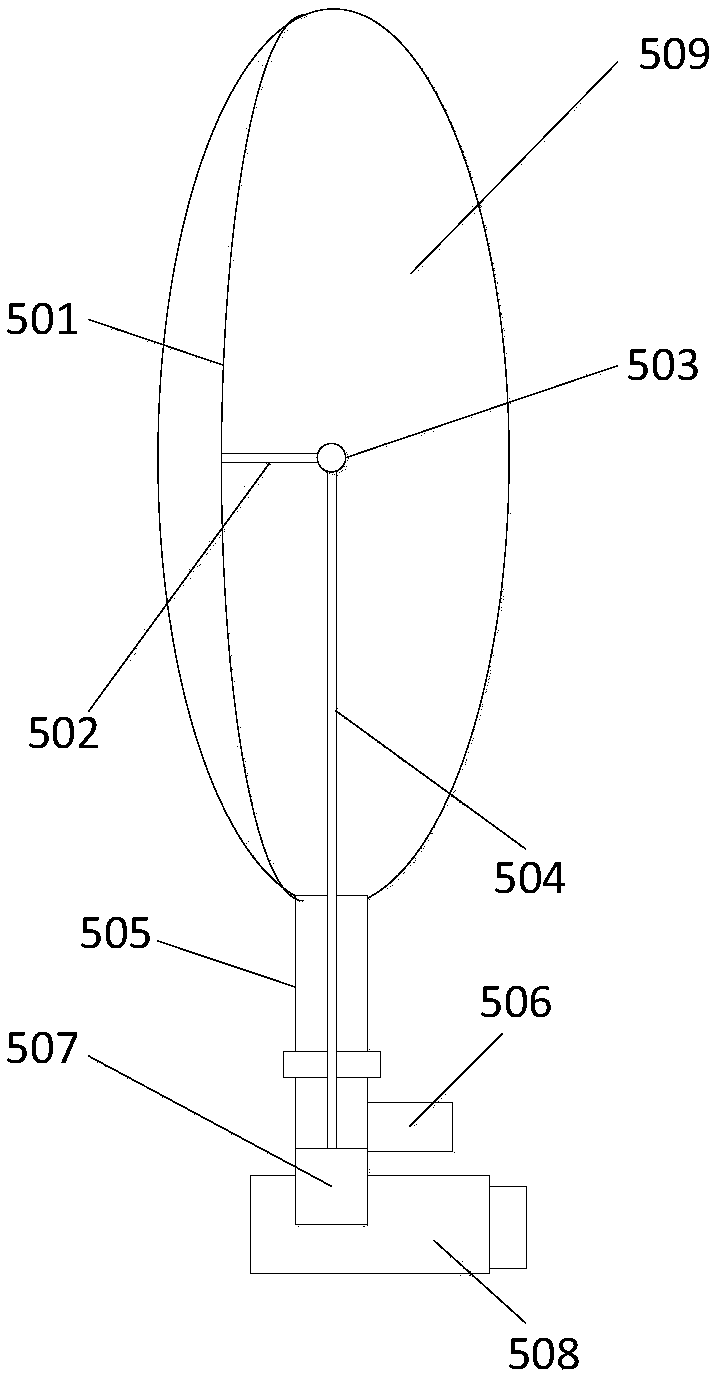 Oxygen absorption and discharge apparatus of submersible decompression chamber