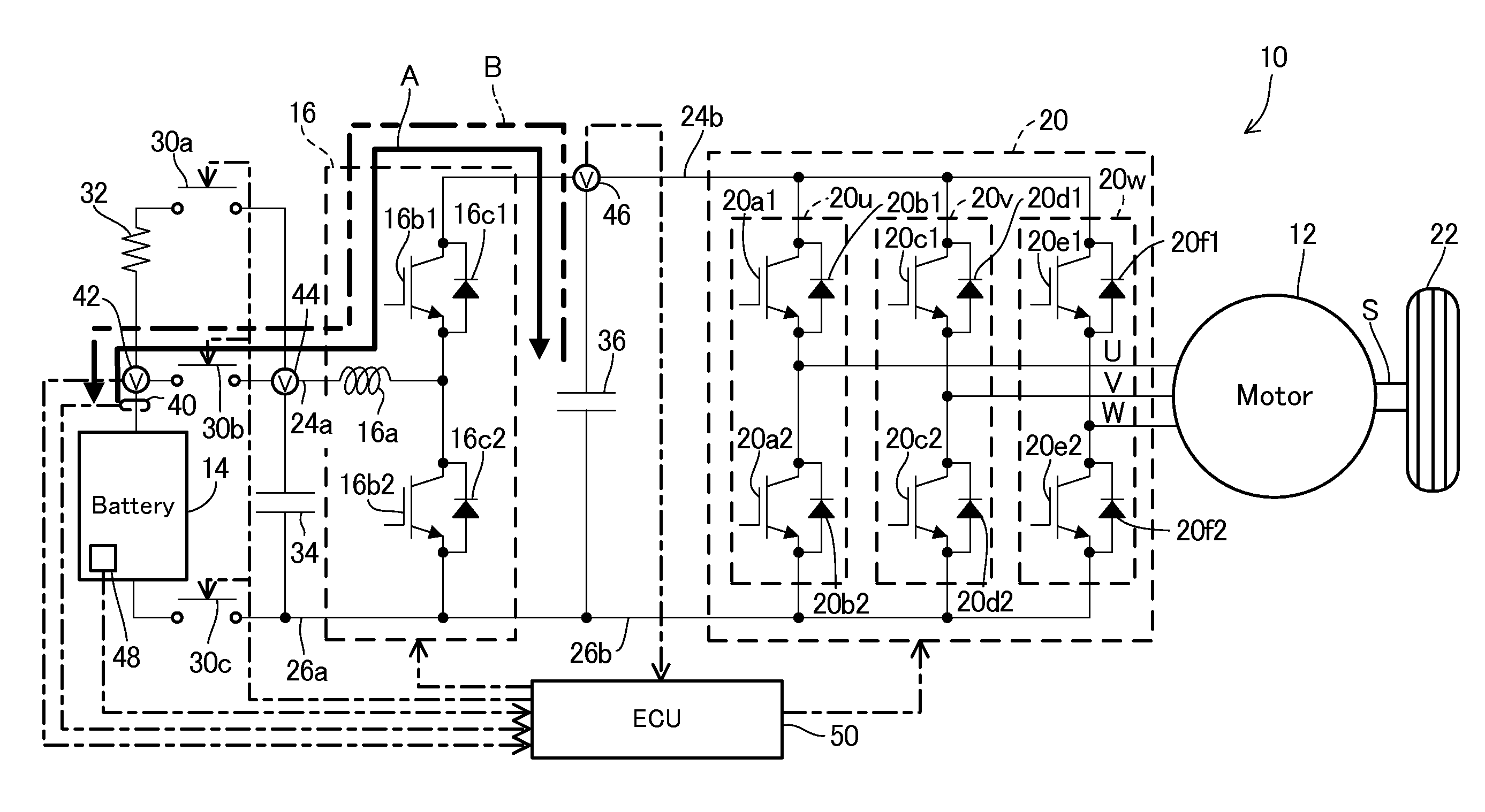Battery heating apparatus for vehicle